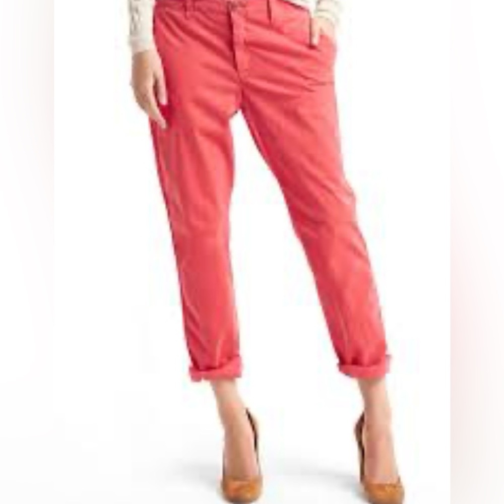 Gap Chinos Girlfriend crops